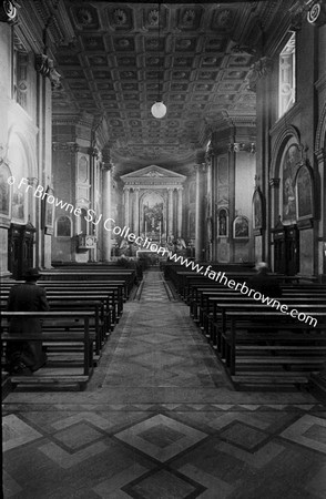 ST.F.X.CHURCH GARDINER STREET INTERIOR